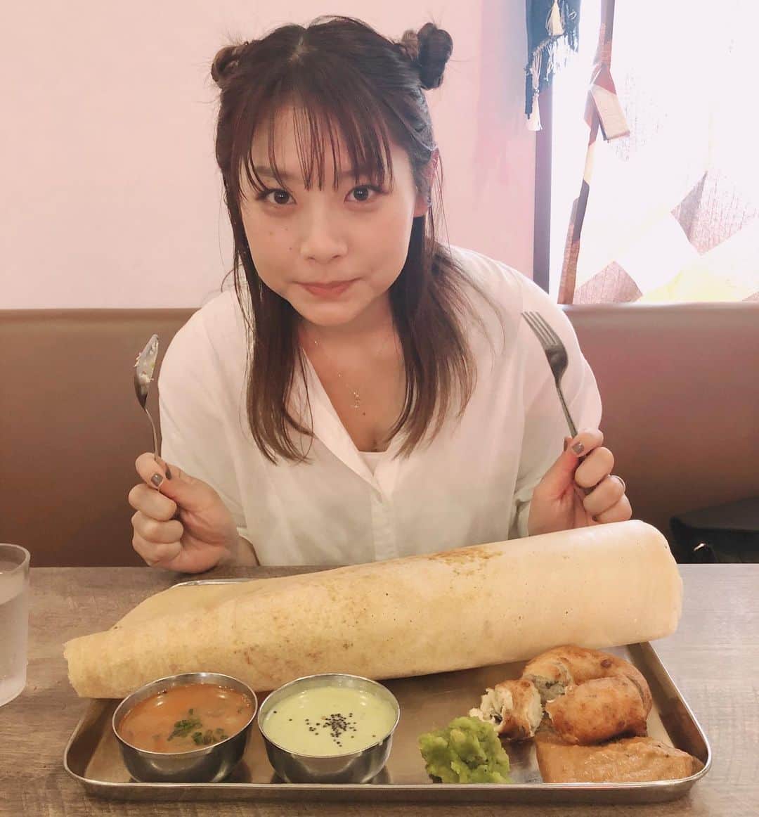 堀田ゆい夏のグルメインスタ