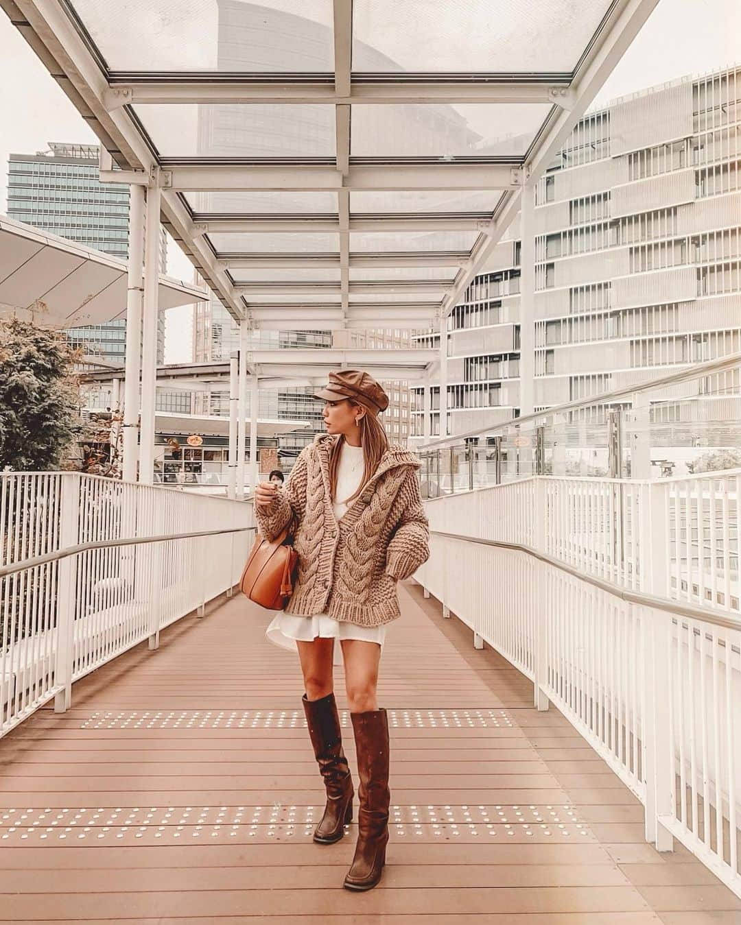 ✷kana✷さんのインスタグラム写真 - (✷kana✷Instagram)「🧸🤎 . . 茶色い人！ . @zara @sandlessmoon @alexiastam_official」10月29日 21時21分 - xxkana513xx