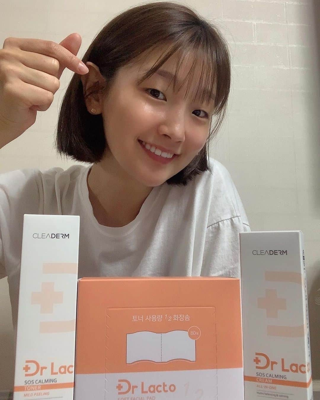 パク・ソダムさんのインスタグラム写真 - (パク・ソダムInstagram)「정하의 최애였지용🥰 저도 넘나따랑하는 #닥터락토 🧡 고마워잉  @cleaderm_drlacto #유산균발효물화장품 #7가지유산균발효물  써보면아신다니께유😉」10月29日 21時40分 - imsodamm