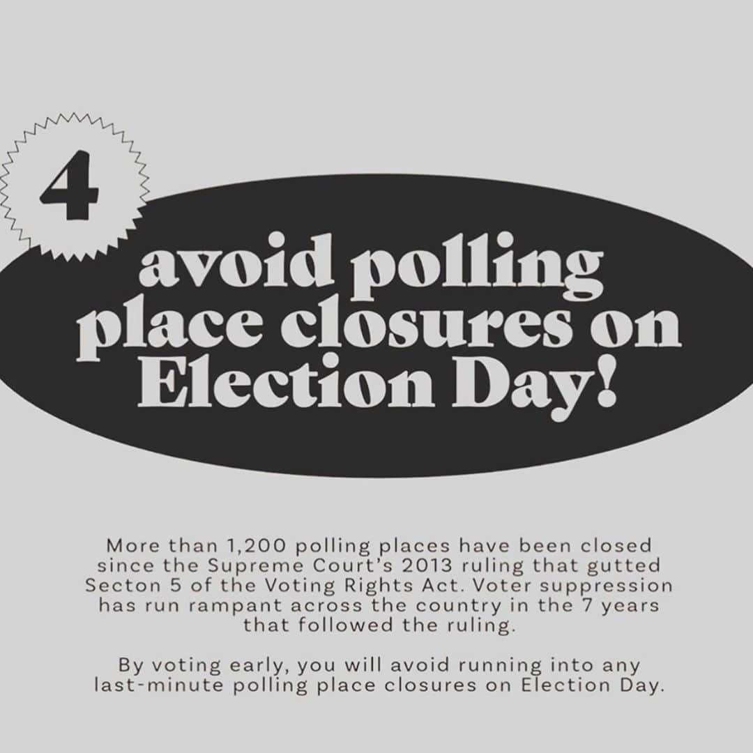 ヒル・ハーパーさんのインスタグラム写真 - (ヒル・ハーパーInstagram)「As if it wasn’t already important enough, here are a few more reasons to vote early 👉🏽👉🏽👉🏽  Please share and #VOTE!  source: @takeakneetakeastand」10月30日 3時25分 - hillharper