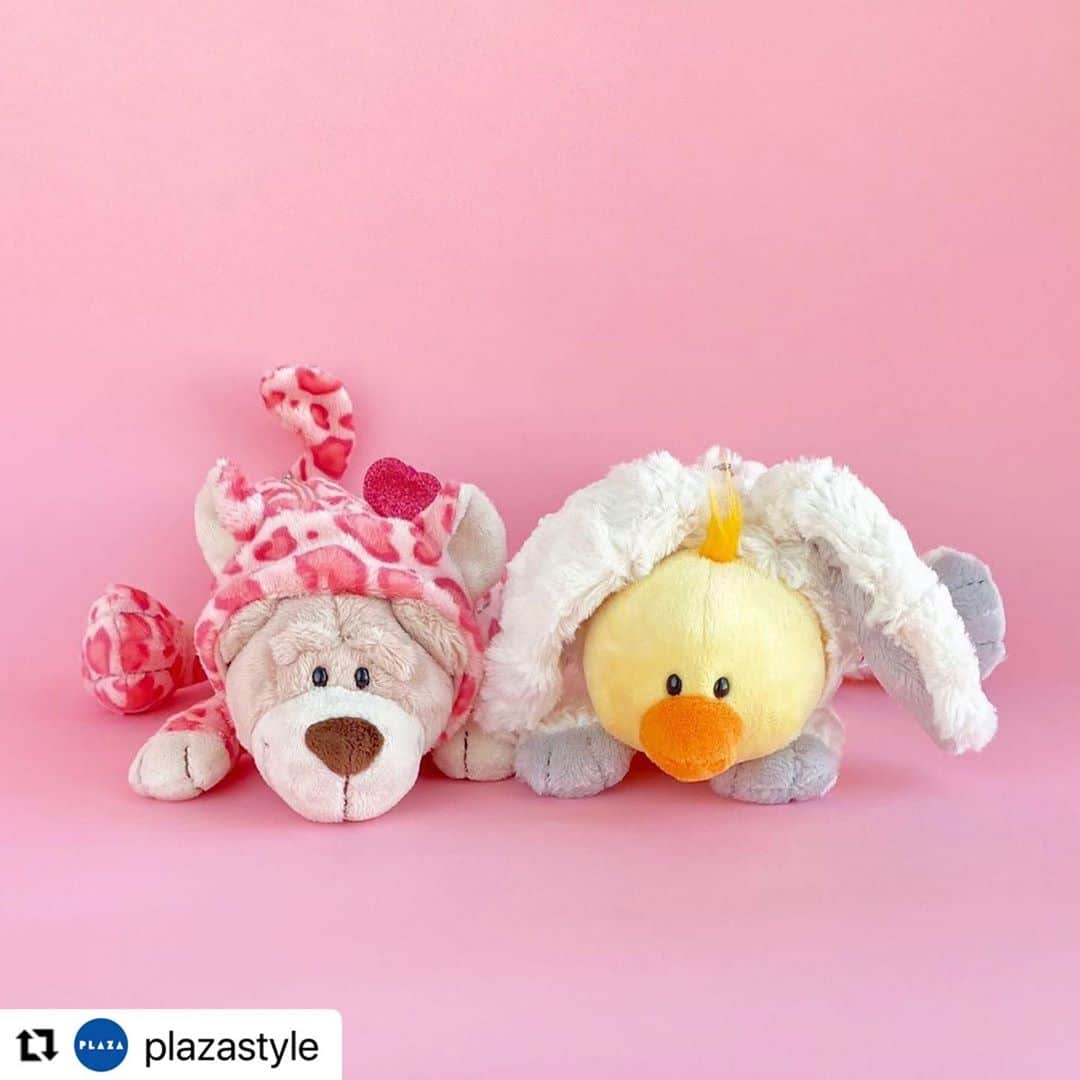 PLAZA・MINiPLA限定アイテム❤️ピンクレパードのフードをかぶっ