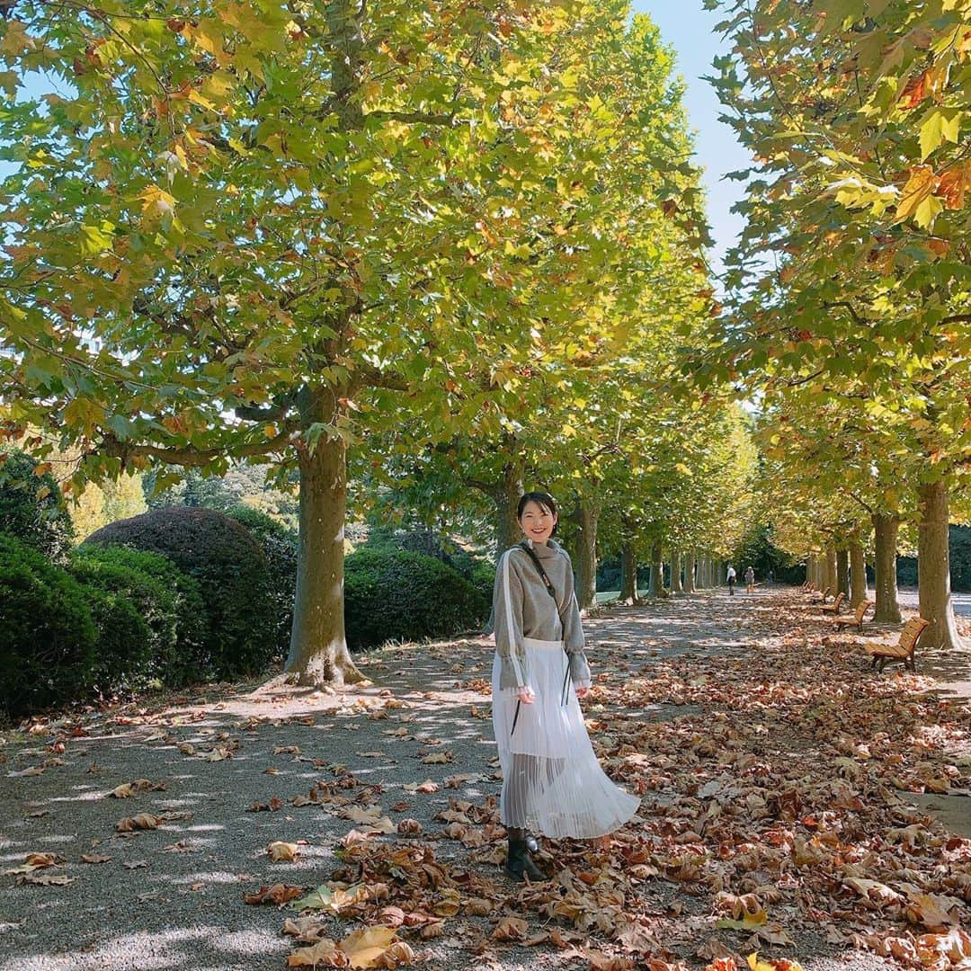 森貴美子さんのインスタグラム写真 - (森貴美子Instagram)「2020新宿御苑🍂🍎🍄 ・ #新宿御苑 #신주쿠교엔  #秋　#가을」10月29日 22時08分 - morikimi_morikimi
