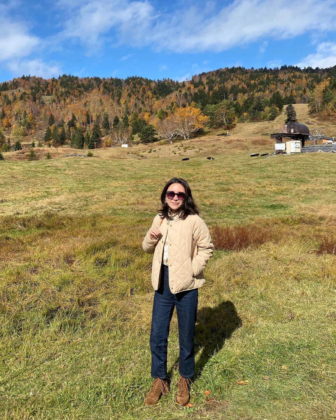Riho Morishitaのインスタグラム：「It finally felt like fall 🌾」