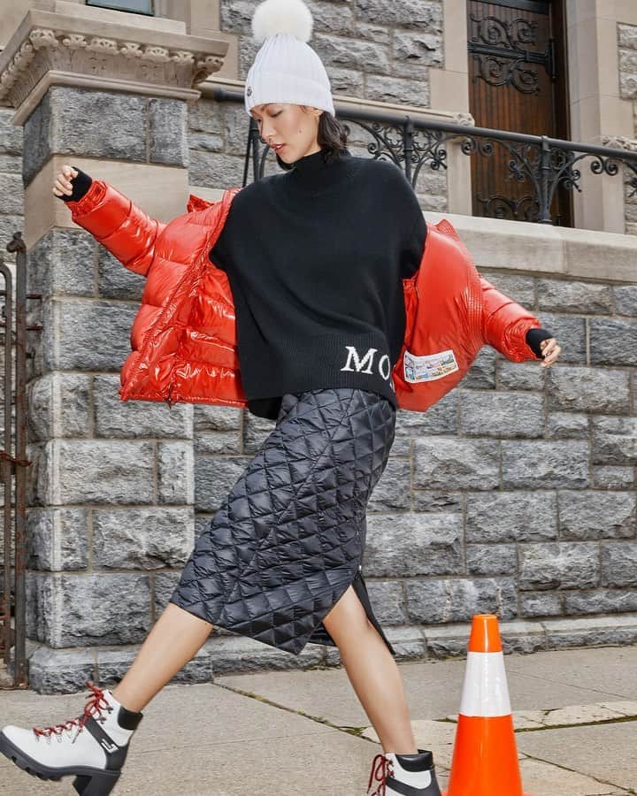 Saks Fifth Avenueのインスタグラム：「Channel city-slicker style from head-to-toe in @moncler's latest winter arrivals. #SaksStyle」