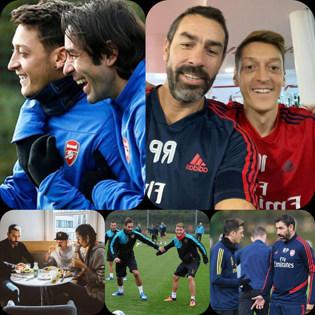 メスト・エジルのインスタグラム：「Happy Birthday Bro! ♥️ You've always been an inspiration for me as a football player - would have loved to have played together with you, legend. ⚽⚡ Wishing you all the best, my friend! @robert_pires07 #YaGunnersYa #M1Ö」