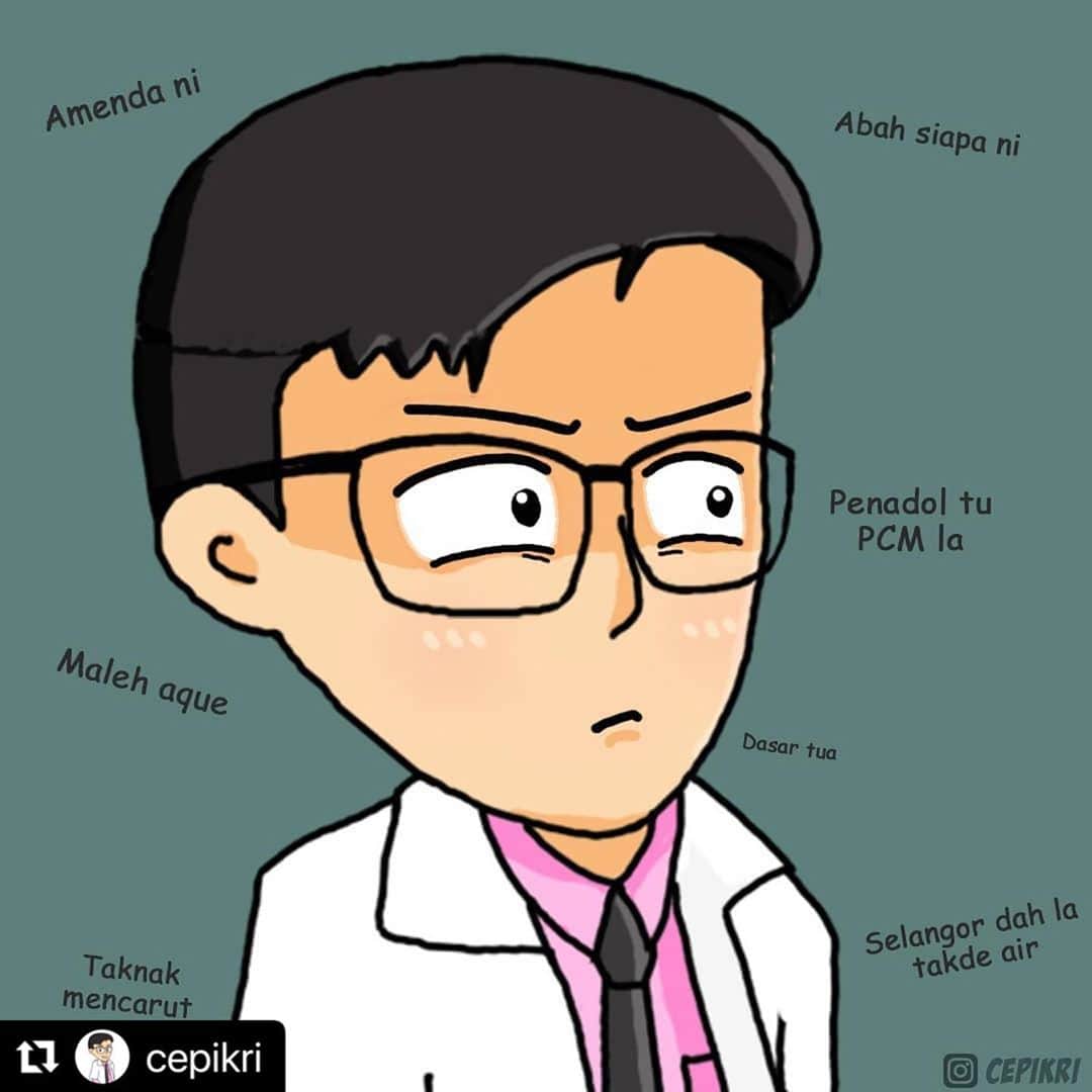 Koleksi Komik Malaysiaさんのインスタグラム写真 - (Koleksi Komik MalaysiaInstagram)「#Repost @cepikri with @make_repost ・・・ Rx Comic Episode 1  This is long overdue but finally I managed to debut the first episode of #RxComic series that focus on life of a pharmacist.  Hopefully it doesn't offend anyone 😂  Context: Penadol and PCM are the same thing. Penadol is just the brand name similar to yuphamol, peracap, peracil.. But some Malaysians think Penadol and med fever they obtained from clinics are different.  So, for pharmacist out there, just chill and give them a different brand. No need to waste your energy arguing on this 🤙  #lifeasapharmacist」10月30日 0時05分 - tokkmungg_exclusive