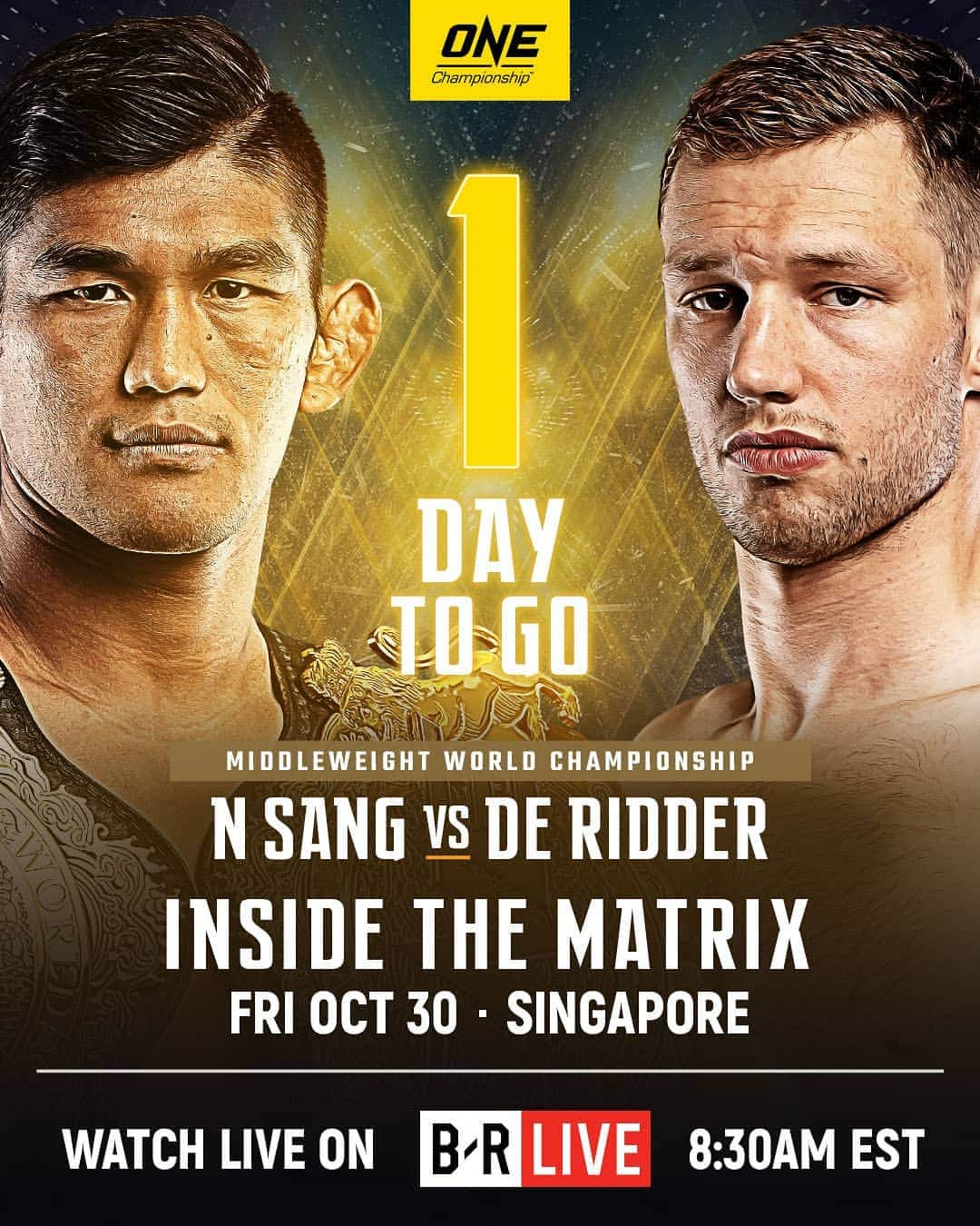 ミーシャ・テイトさんのインスタグラム写真 - (ミーシャ・テイトInstagram)「In just 1 more day ONE Championship's biggest event of the year will be here!   Watch LIVE in the U.S. starting at 8:30am ET on B/R Live  Someone is getting finished!  #onechampionship #mma #wmma #brlive #oct30th #andnew #andstiill #champions #livesports」10月30日 0時28分 - mieshatate