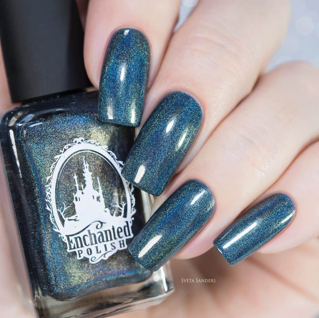 Sveta Sandersのインスタグラム：「#EnchantedPolish Oktober Sky by @enchantedpolish」