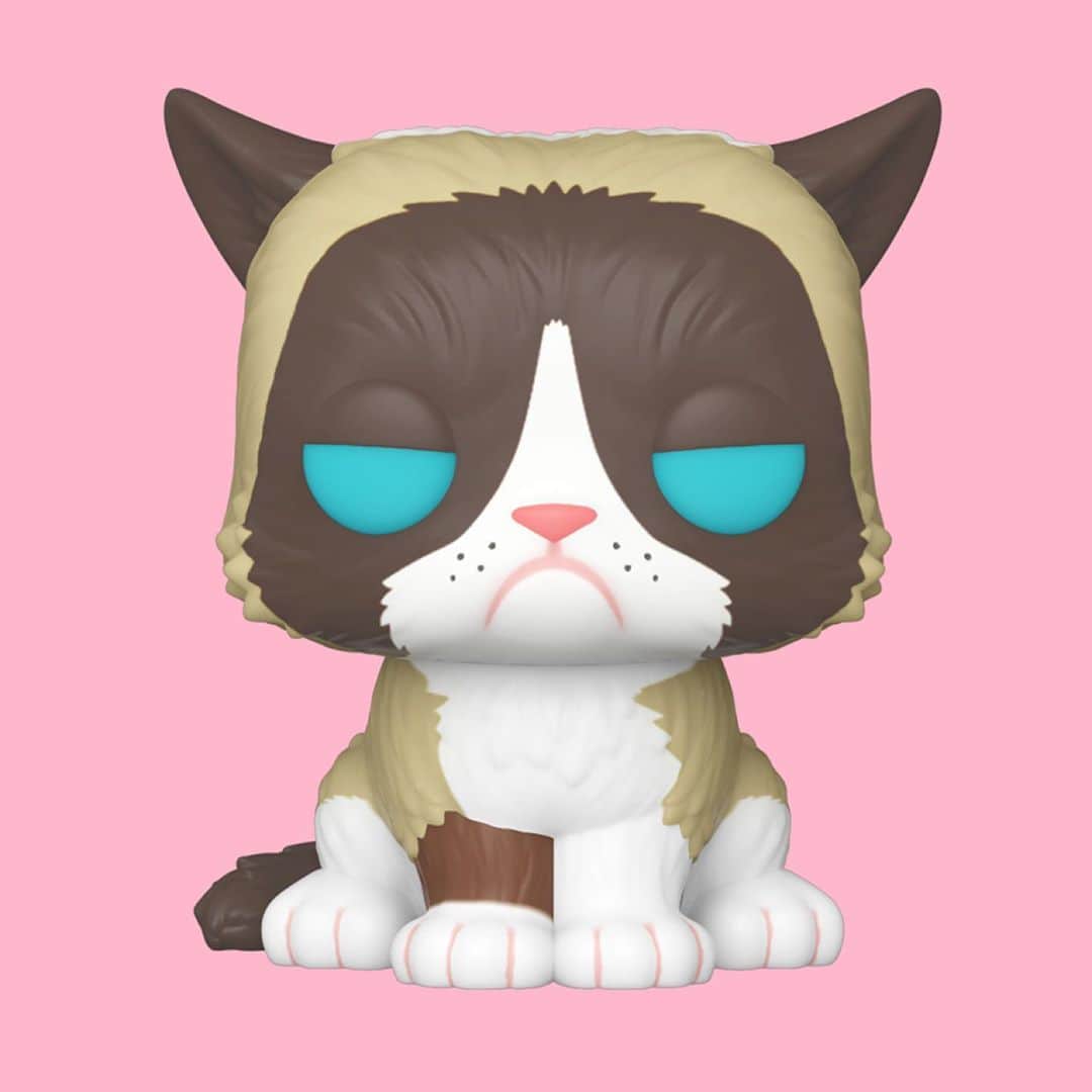 Grumpy Catさんのインスタグラム写真 - (Grumpy CatInstagram)「😾 Happy #NationalCatDay! Coming soon: Funko Pop! Icons: Grumpy Cat 🐾. Pre-order yours now! http://grumpy.cat/FunkoPop (Link in Bio) #Funko #FunkoPop #Pop #GrumpyCat #catsofinstagram」10月30日 1時17分 - realgrumpycat
