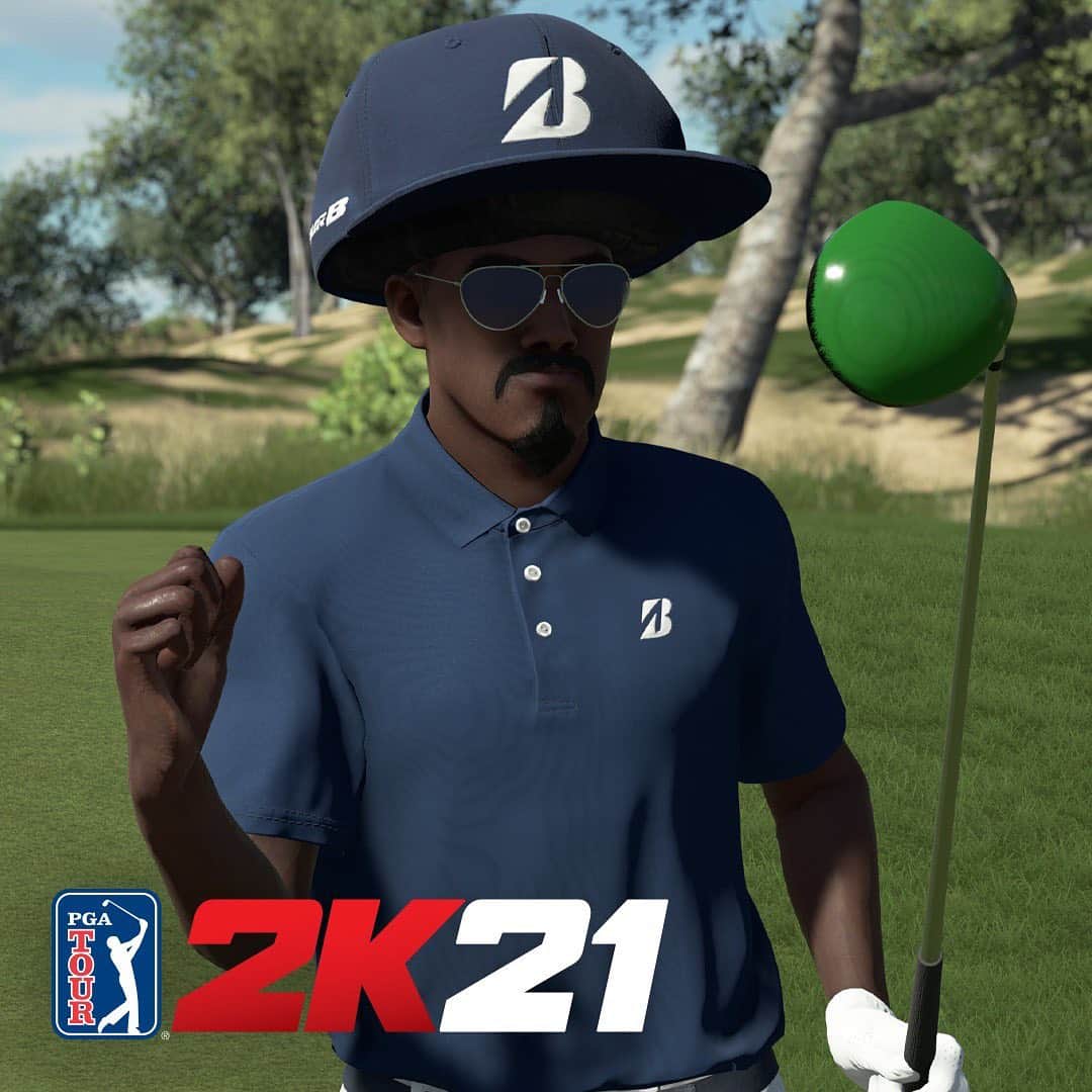 2Kさんのインスタグラム写真 - (2KInstagram)「Head getting too big from all the winning you're doing? Top it off with a gigantic hat! 🧢 Grab your favorite now in #PGATOUR2K21」10月30日 1時27分 - 2k