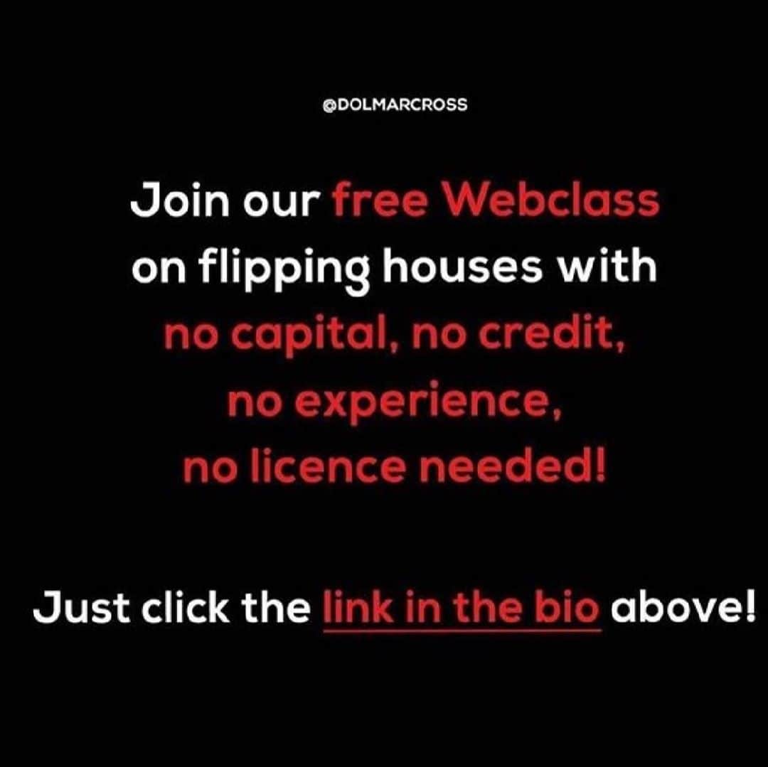 Daily Suitsさんのインスタグラム写真 - (Daily SuitsInstagram)「💰 FREE LIVE TRAINING - LINK IN BIO @dailysuits @dailysuits @dailysuits 🔗  💰 FLIP HOUSES VIRTUALLY 📲🏘💰🔮 - Real Estate isn’t a get rich quick but it is a GET RICH!  All thanks to this one strategy that the legend @DolmarCross created, the code has been cracked on making money in Real Estate and It works WITHOUT cash, credit, or a real estate license. No repairing houses (you don’t even go to see them in person). It’s all done VIRTUAL from home with just a phone that your holding in your hand  📲🏘💰 -- 🔗LINK IN MY BIO - @dailysuits 🔗 @dailysuits @dailysuits - This specific training is being held to teach ANYONE interested in learning how to flip houses automatically, with a brand new step by step process all done through an app on your phone🤔 -- LIVE FREE TRAINING - LINK IN BIO🔗 - 👉 NO EXPERIENCE NEEDED☑️ - 👉 LITTLE TO NO MONEY DOWN☑️ - 👉 STEP BY STEP WALKTHROUGH☑️ - 👉 CAN BE DONE 100% VIRTUALLY☑️ -- Reminder - Click the link in my bio @dailysuits to register for a 𝐅𝐑𝐄𝐄 𝐋𝐈𝐕𝐄 𝗪𝐄𝐁𝐂𝐋𝐀𝐒𝐒. It’s crazy how easy this is. But hurry, registration isn’t open for long… 👀 -- By the way, we are 𝐠𝐢𝐯𝐢𝐧𝐠 𝐚𝐰𝐚𝐲 $𝟓𝟎𝟎 𝐂𝐀𝐒𝐇 at the end of the training. So join now and show up on time for a chance to win. 💰🔮 - 🔗SIGN UP IN MY BIO LINK RIGHT NOW🔗 - @dailysuits @dailysuits @dailysuits  See you at the training FUTURE LEGEND 🔮」10月30日 1時37分 - dailysuits