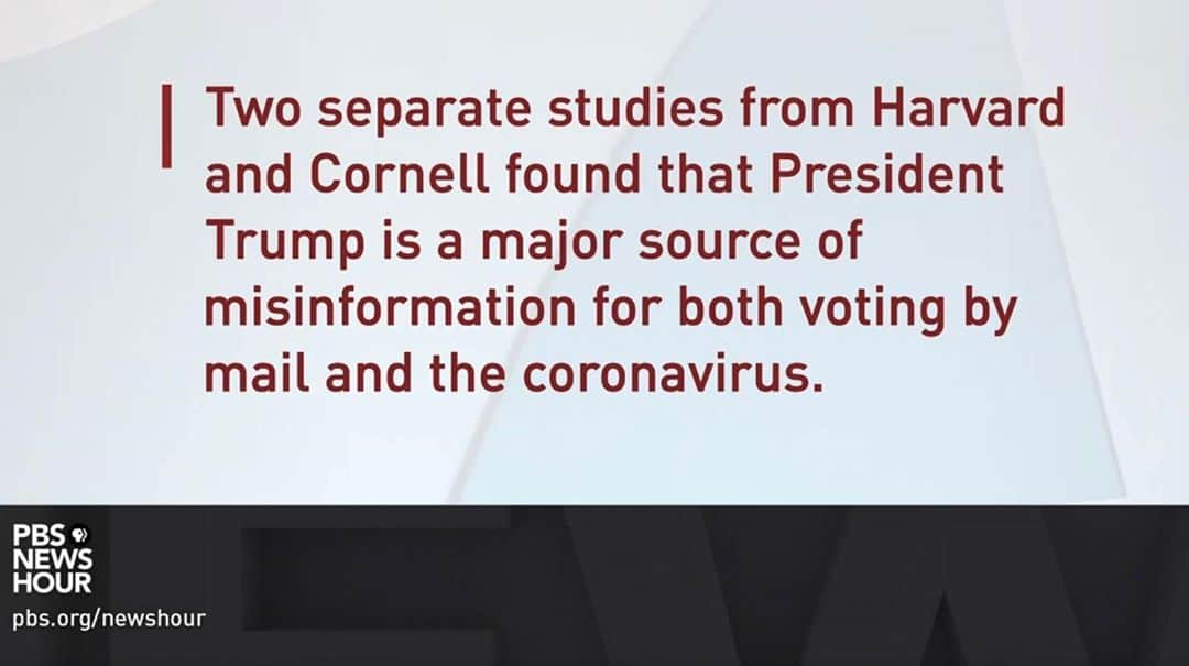 コンラッド・アンカーさんのインスタグラム写真 - (コンラッド・アンカーInstagram)「@newshour reminding us, the citizens of the United States of America, that disinformation is core to the @realdonaldtrump communication strategy.   It’s like “The Apprentice“ TV show (@markburnett13 - you created the TV personality that is Trump) except that instead of a privileged and shadowy businessman yelling“You’re Fired!” at a unwitting prospect, it is up to us, those that vote, to decide if Donald gets to keep his job.   Disinformation on Covid costs lives and has had real impact on the economy.   Disinformation on mail in ballots goes against the principles of Democracy our nation was founded on.   Time for change. Vote.   @harvard @cornelluniversity   PBS NewsHour  29 October 2020」10月30日 12時20分 - conrad_anker