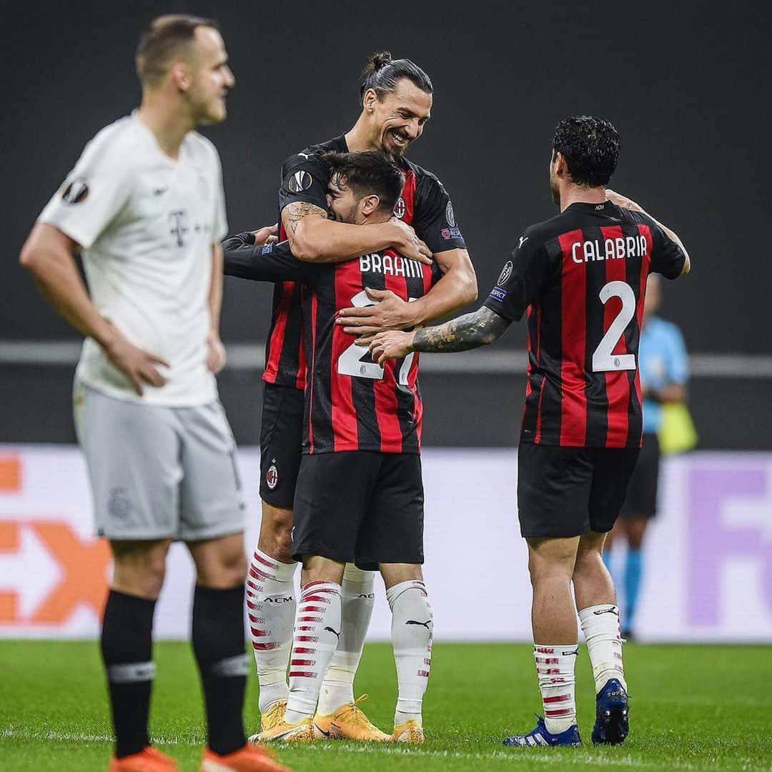 ACミランさんのインスタグラム写真 - (ACミランInstagram)「⚽ @brahim Díaz ⚽ Vamos 👊🏼 #MilanSparta 1-0 #SempreMilan #UEL」10月30日 3時44分 - acmilan