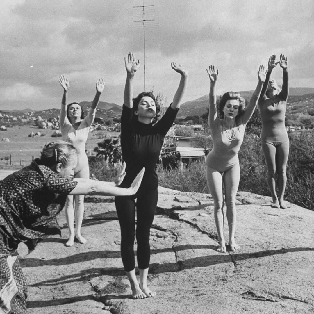 lifeさんのインスタグラム写真 - (lifeInstagram)「Musician John Jacob Niles practicing yoga to "relax after folk singing," Kentucky, 1942.  LIFE began covering yoga in the United States in 1937, noting that a practitioner could "join himself with a higher world-soul." To see some of our favorite yoga photos from the archives — including shots of Ricky Soma (Angelica Huston's mother), the artists of Big Sur, and Eva Longoria — check out the link in bio. #tbt #yoga #johnjacobniles  #evalongoria #yogaposes」10月30日 4時04分 - life