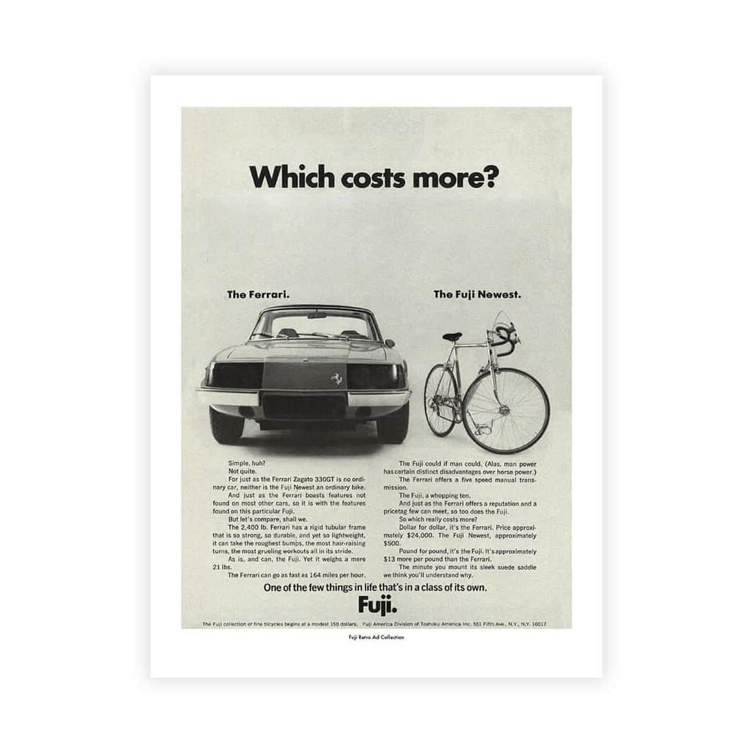 Fuji Bikesさんのインスタグラム写真 - (Fuji BikesInstagram)「You asked, we answered! Now you can show your Fuji pride on and off the bike with our new Fuji Gear. Featuring everything from t-shirts to posters we have just what you're looking for in a variety of designs, including our coveted retro logo. All products ship directly to you, but act fast - quantities are limited! Check out the store at the link in our bio.  *Available in the US only  #FujiBikes」10月30日 4時23分 - fujibikes