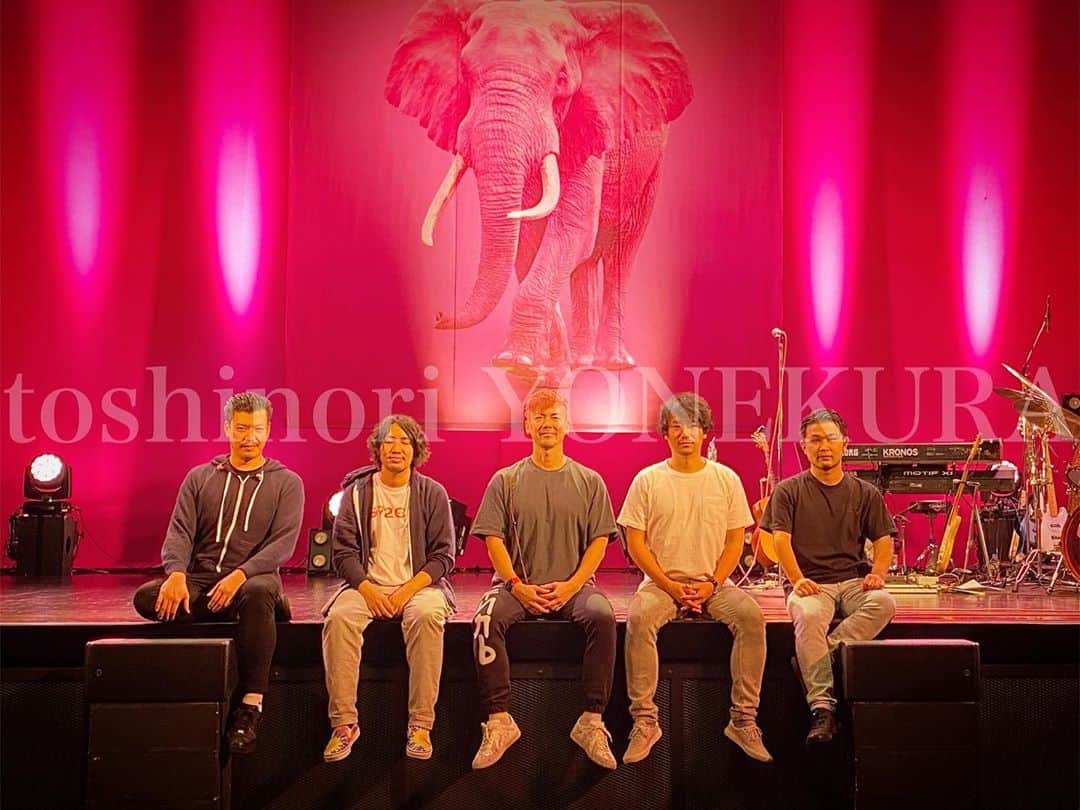 米倉利紀さんのインスタグラム写真 - (米倉利紀Instagram)「pink ELEPHANT -WE ARE BACK @ ZEPP FUKUOKA FINAL」10月30日 4時29分 - toshi_yonekura