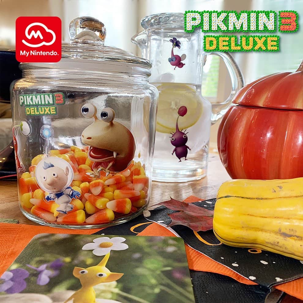 任天堂アメリカさんのインスタグラム写真 - (任天堂アメリカInstagram)「These cute #Pikmin 3 Deluxe themed My Nintendo drinkware rewards are now available!🌼」10月30日 5時10分 - nintendoamerica