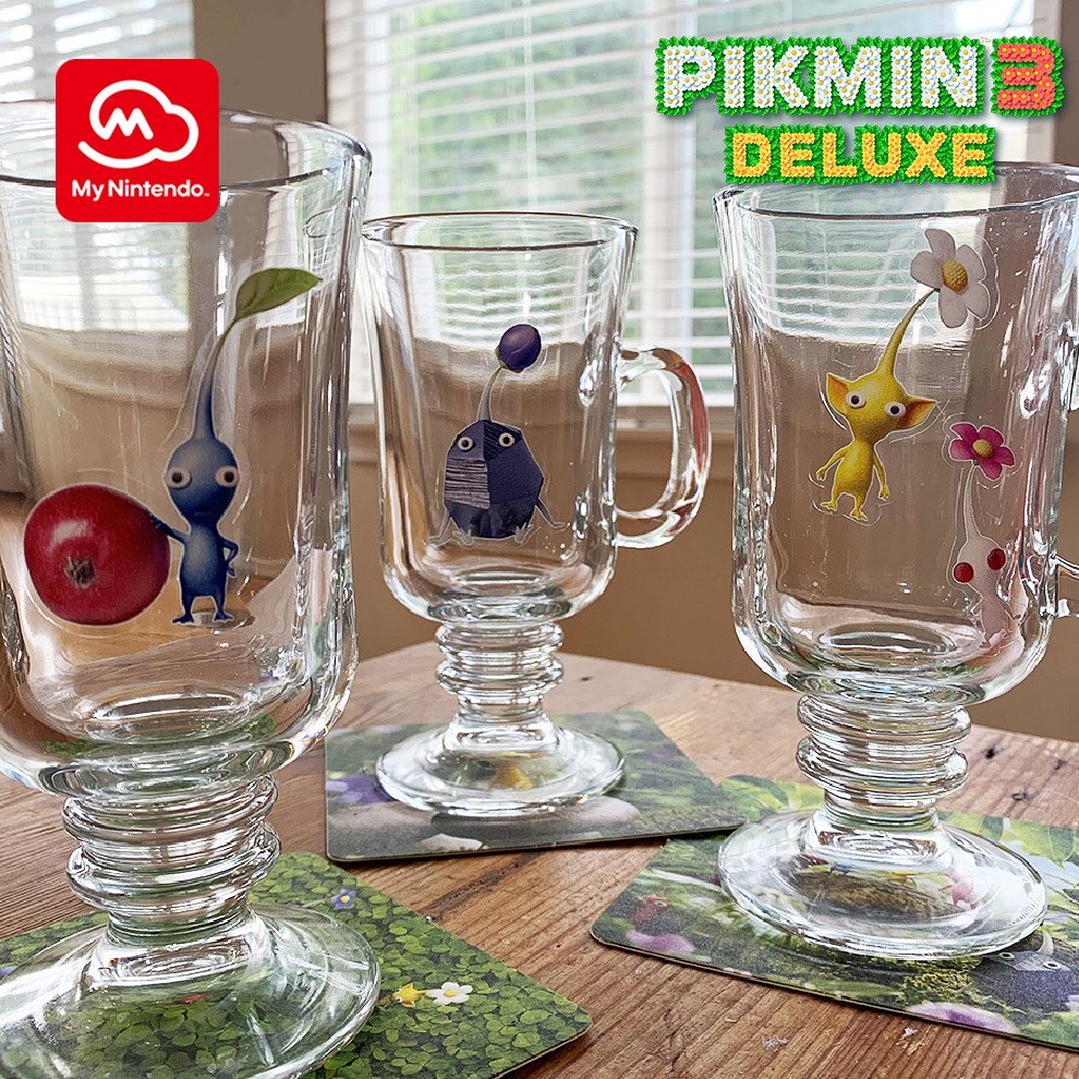 任天堂アメリカさんのインスタグラム写真 - (任天堂アメリカInstagram)「These cute #Pikmin 3 Deluxe themed My Nintendo drinkware rewards are now available!🌼」10月30日 5時10分 - nintendoamerica