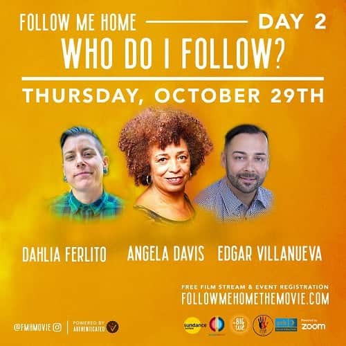 マット・マクゴリーのインスタグラム：「I’m excited to be partnering with @jlovecalderon and @weinspirejustice in supporting Who Do I Follow, a 3-night live event with @realalfrewoodard, @benjaminbratt, Alice Walker, Angela Davis, @tessamaethompson, @doloreshuertafdn, @repdebhaaland, @villanuevaedgar, @dahliaseed & more for a to discuss racial inequity, voting, and the current political climate. This panel accompanies the re-release of Peter Bratt’s “Follow Me Home” @fmhmovie.   Wed-Fri (10/28-30) 5-7 pm PT each night  DJ set starts at 5 pm  REGISTER TODAY! https://zoom.us/webinar/register/WN_bqrj0Mi5QCifkaxmDxw9cA  @colorofchange @culturesurge @artnotwarofficial」
