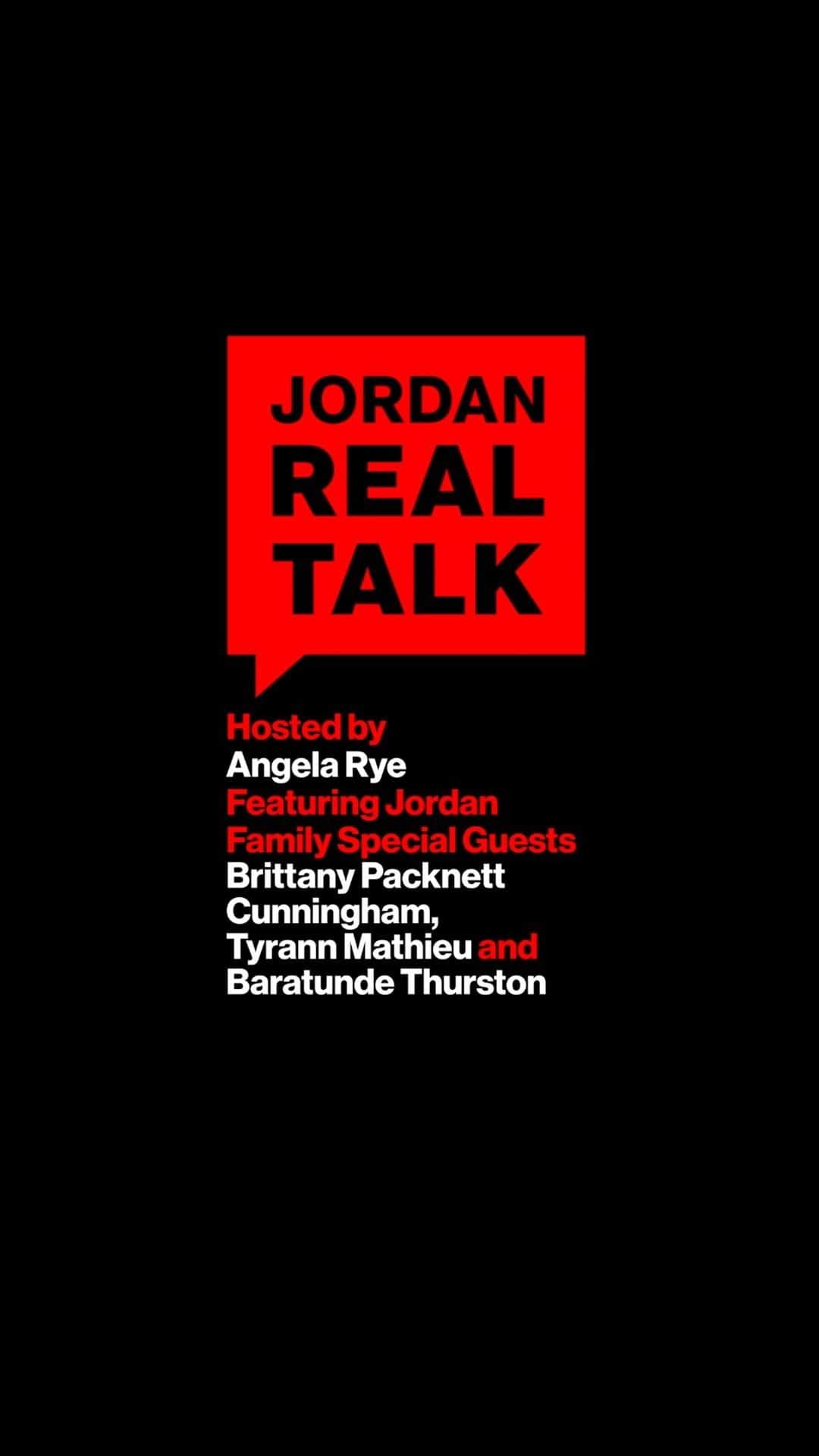 Jordanのインスタグラム：「This week on Jordan Real Talk, @AngelaRye and @Baratunde are joined by activist @mspackyetti and Super Bowl Champion @mathieu_era to talk about the importance of continued action and engagement beyond this year’s election.」