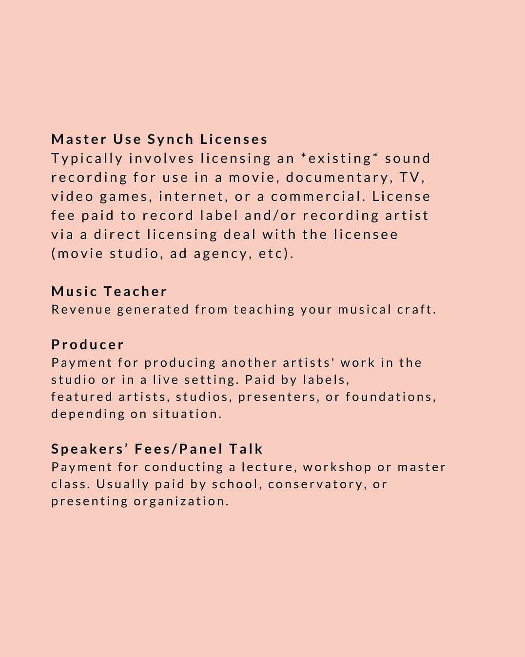 カインドネスさんのインスタグラム写真 - (カインドネスInstagram)「So yesterday we finally did the first of the webinars I've been promising. I realised that I keep referencing a pre-pandemic resource by @future_of_music where they break down 40 of the primary sources of income for working musicians. I've reworked this document a little to reflect the fact there is no live music industry! The original is in my Linktree (in bio). I hope it helps ❤️」10月30日 5時48分 - kindnessmusic