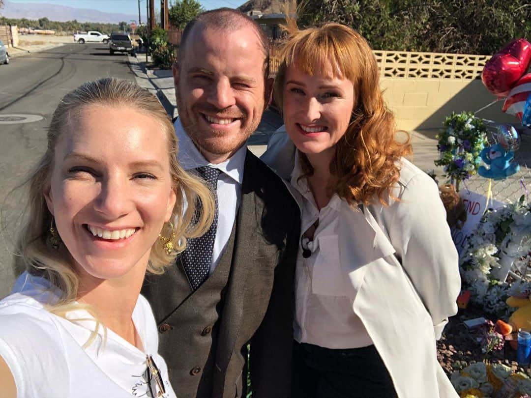 ヘザー・モリスさんのインスタグラム写真 - (ヘザー・モリスInstagram)「#tbt to last year shooting a little flick titled Big America, written and directed by David Moreton. I played a small role in the film, I think I worked all of 3 days total,  but boy the impact that the cast and crew had in me gets me so pumped to see this film on the screen! Can’t wait to share more」10月30日 5時49分 - heatherrelizabethh