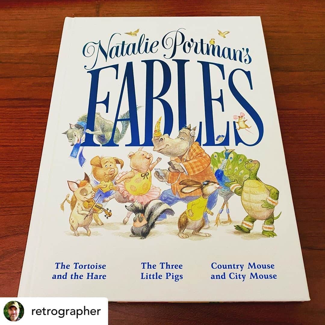 ナタリー・ポートマンさんのインスタグラム写真 - (ナタリー・ポートマンInstagram)「Woke up to the news that Natalie Portman’s Fables is #5 on the NYT Bestseller List for Children’s Picture Books 📚✨ Thank you to everyone who has already ordered! You can’t imagine how meaningful this is to me. I wrote this book full of love and hope for my children and their generation. I hope it’s bringing smiles and love to your families as well.」10月30日 6時04分 - natalieportman