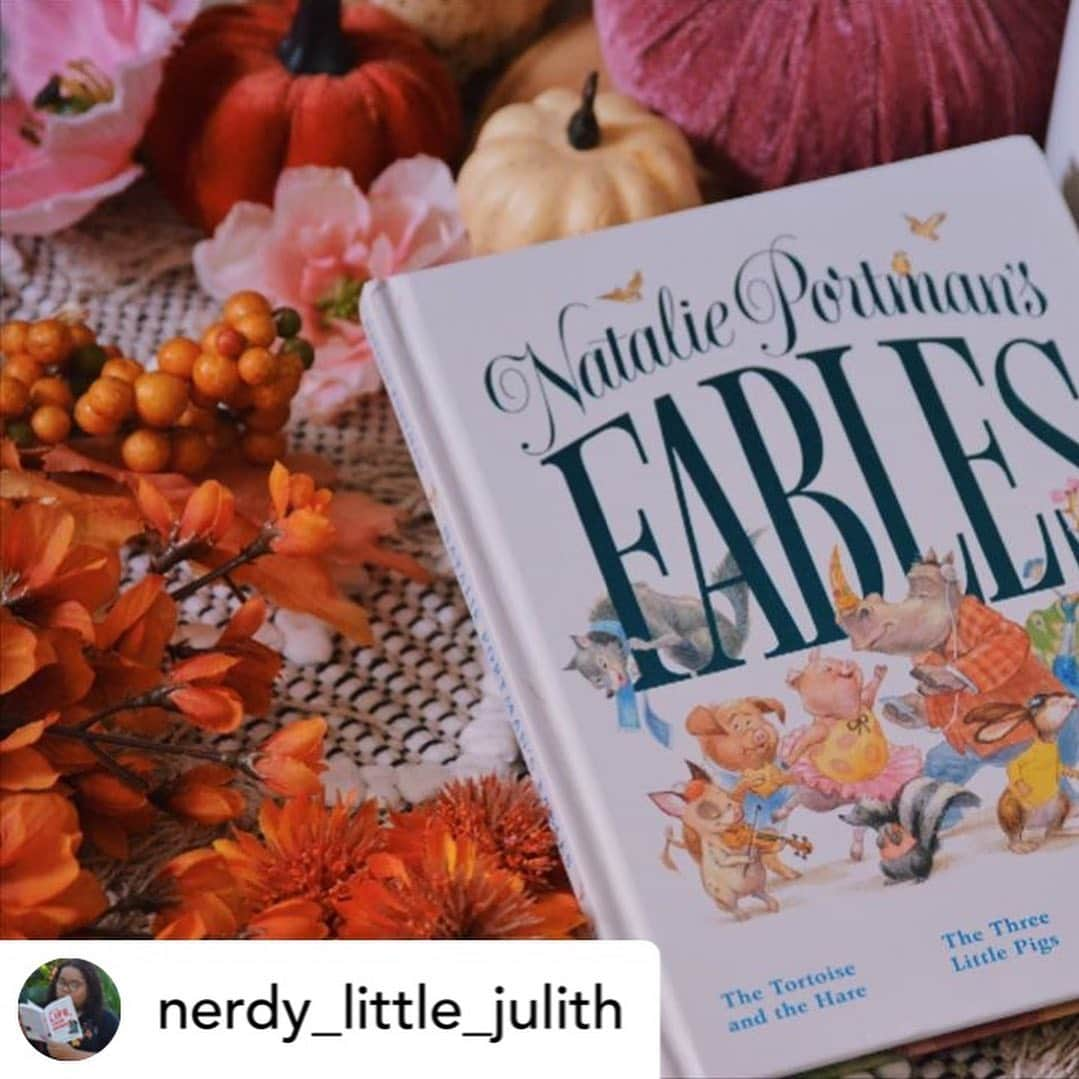 ナタリー・ポートマンさんのインスタグラム写真 - (ナタリー・ポートマンInstagram)「Woke up to the news that Natalie Portman’s Fables is #5 on the NYT Bestseller List for Children’s Picture Books 📚✨ Thank you to everyone who has already ordered! You can’t imagine how meaningful this is to me. I wrote this book full of love and hope for my children and their generation. I hope it’s bringing smiles and love to your families as well.」10月30日 6時04分 - natalieportman