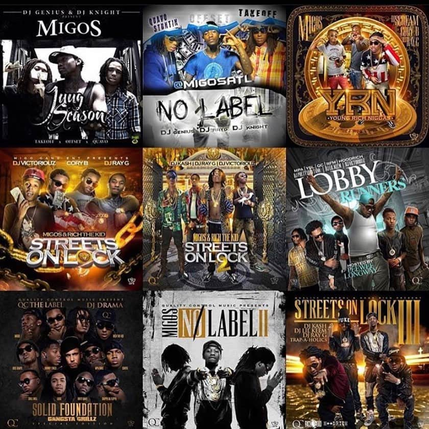 Migosさんのインスタグラム写真 - (MigosInstagram)「MIGO GANG ! It’s #TBT comment below your favorite project. We took it all the way back!」10月30日 6時15分 - migos