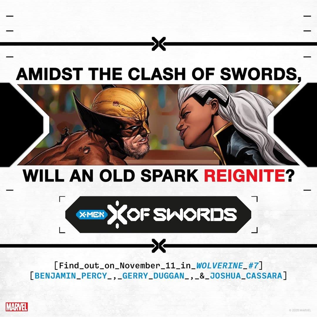 Marvel Entertainmentさんのインスタグラム写真 - (Marvel EntertainmentInstagram)「Amidst the clash of swords, will an old spark reignite?  Find out November 11 in "Wolverine" #7. #XofSwords」10月30日 6時30分 - marvel