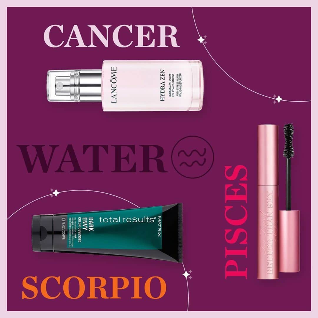 ULTA Beautyさんのインスタグラム写真 - (ULTA BeautyInstagram)「Your fall beauty is in the stars 💫🔮 Did we get it right? #ultabeauty  Aries: Bold Taurus: Luxe Gemini: Multifaceted Cancer: Glowy Leo: Extra Virgo: Perfectionist  Libra: Balanced Scorpio: Deep Sag: Adventurous Cap: Low-key Aquarius: Outdoorsy Pisces: Reliable」10月30日 7時28分 - ultabeauty