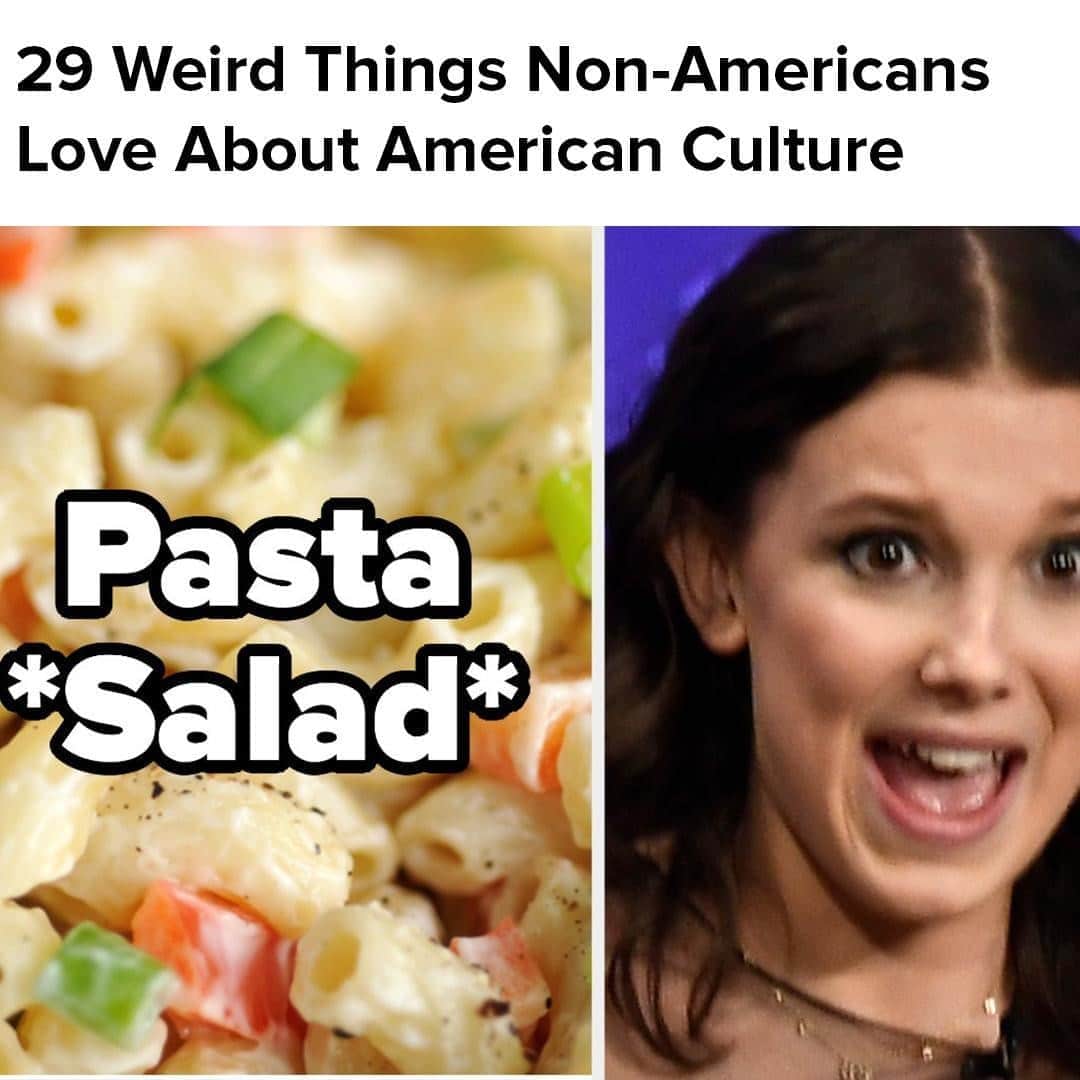 BuzzFeedさんのインスタグラム写真 - (BuzzFeedInstagram)「From getting a sticker for voting to calling pasta "salad." Link in bio 👆」10月30日 12時30分 - buzzfeed