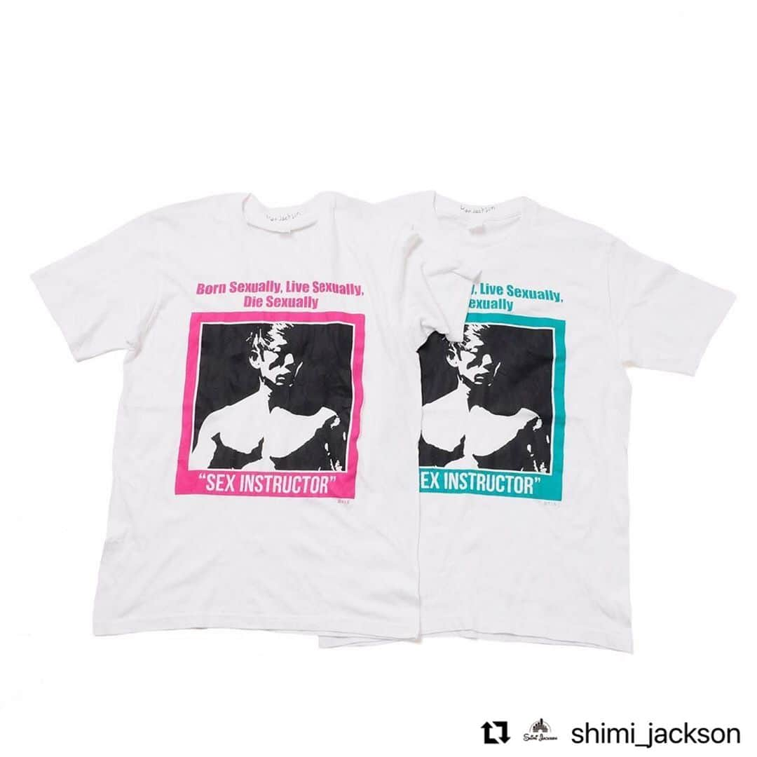 ジャクソンマティスさんのインスタグラム写真 - (ジャクソンマティスInstagram)「. #Repost @shimi_jackson with @make_repost ・・・ しみJACKSONの第1弾、第2弾企画として大好評いただきましたTシャツシリーズを、リクエストにお答えして再販売致します。 . ℹ️本日18時販売開始🕕 ⚠️各アイテム数量限定になりますので、ご注意下さいませ🙇🏻‍♂️ . #異業種交流会 #本日18時販売開始 #数量限定販売」10月30日 7時48分 - jacksonmatisse