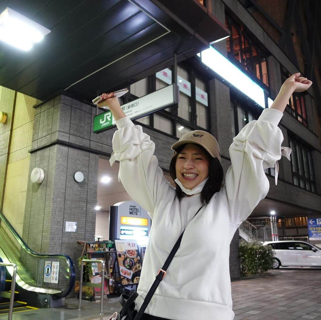 範田紗々さんのインスタグラム写真 - (範田紗々Instagram)「そしてついにゴォォォォォォル！ 横浜中華街→渋谷！！！！ #お疲れさまでした #ささ散歩 #ジャスト12時間」10月30日 8時25分 - handa_sasa