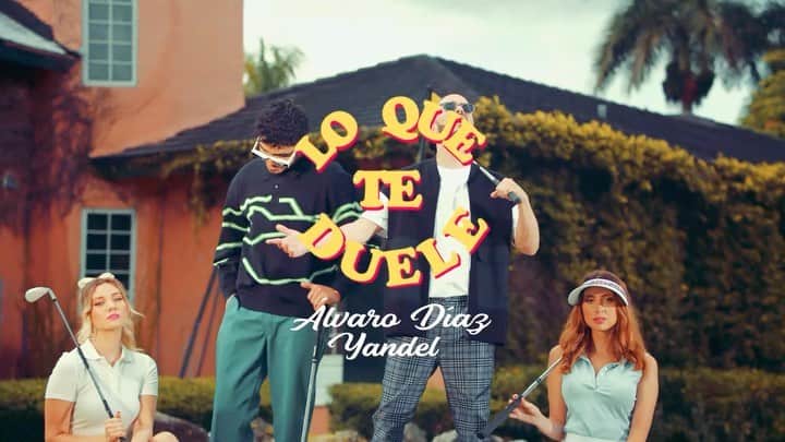 ヤンデルのインスタグラム：「“Lo Que Te Duele” junto a mi bro @alvaritodiaz disponible en todas las plataformas digitales! Vayan a escucharlo ya 🎥 @fernandolugoo / @neon16 (link en mi story) https://AlvaroDiaz.lnk.to/TeDuele!Yandel」