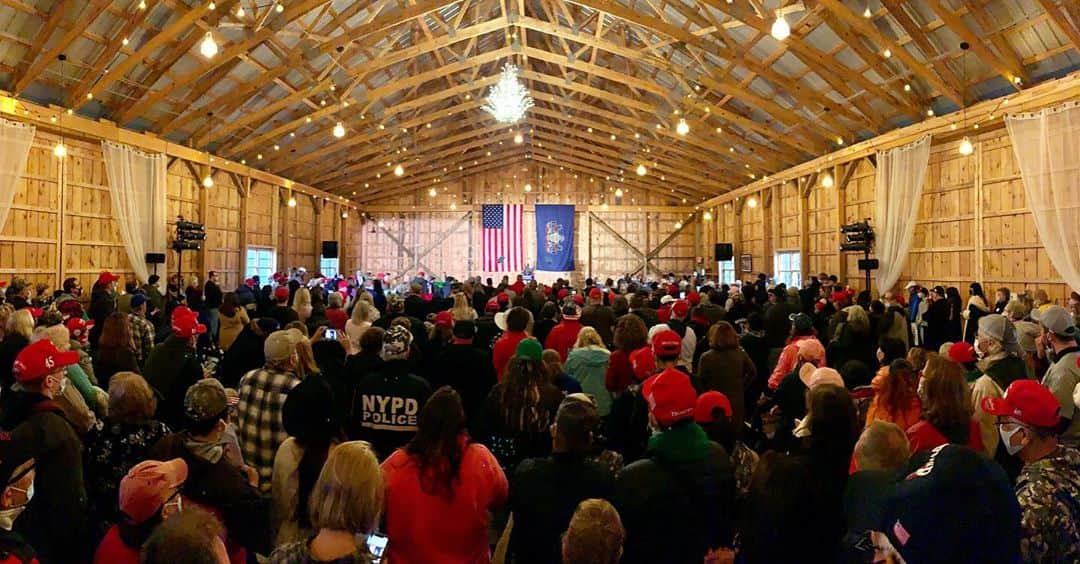 イヴァンカ・トランプのインスタグラム：「Thank you Scranton! ❤️  @realDonaldTrump will always fight for the hard-working patriots of Pennsylvania!」