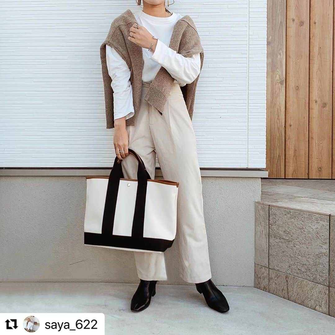 TOPKAPI / トプカピさんのインスタグラム写真 - (TOPKAPI / トプカピInstagram)「#Repost @saya_622 with @make_repost ・・・ .  マザーズbagとして使えるカバンを 探してたんやけど、友達が持ってて 使いやすそうやったから私もget❤︎  シンプルやし何が入ってるか わかりやすくて使いやすい からめっちゃ愛用してる🤎🤎  @topkapi_official のブランドサイトが オープンしたよ🤎 このBAGも今だけ20％OFF‼︎‼︎ ママさんにオススメ〜🥺🥺  #TOPKAPI#トプカピ#breathtopkapi #ブレストプカピ」10月30日 9時35分 - breath_official_