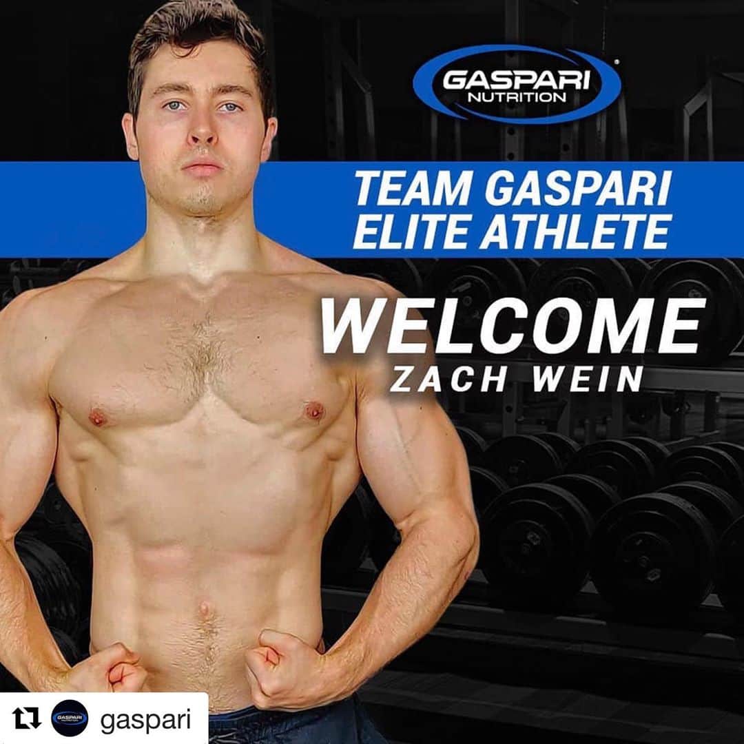 Hidetada Yamagishiさんのインスタグラム写真 - (Hidetada YamagishiInstagram)「#Repost @gaspari with @get_repost ・・・ #WelcomeAboard: We’re excited to welcome Zach Wein (@zwein_fit) to #Gaspari Elite Athlete Team 💪🏼 💪🏼 . . . If you live in the U.S. and think you’d be a perfect fit for #TeamGaspari, email TeamGaspari@gasparinutrition.com with links to your social media and a brief explanation why you’d like to join the team! #Gaspari #Proven #GaspariNutrition #Bodybuilding #Fitness #Workout #Exercise #Healthy」10月30日 9時59分 - hideyamagishi