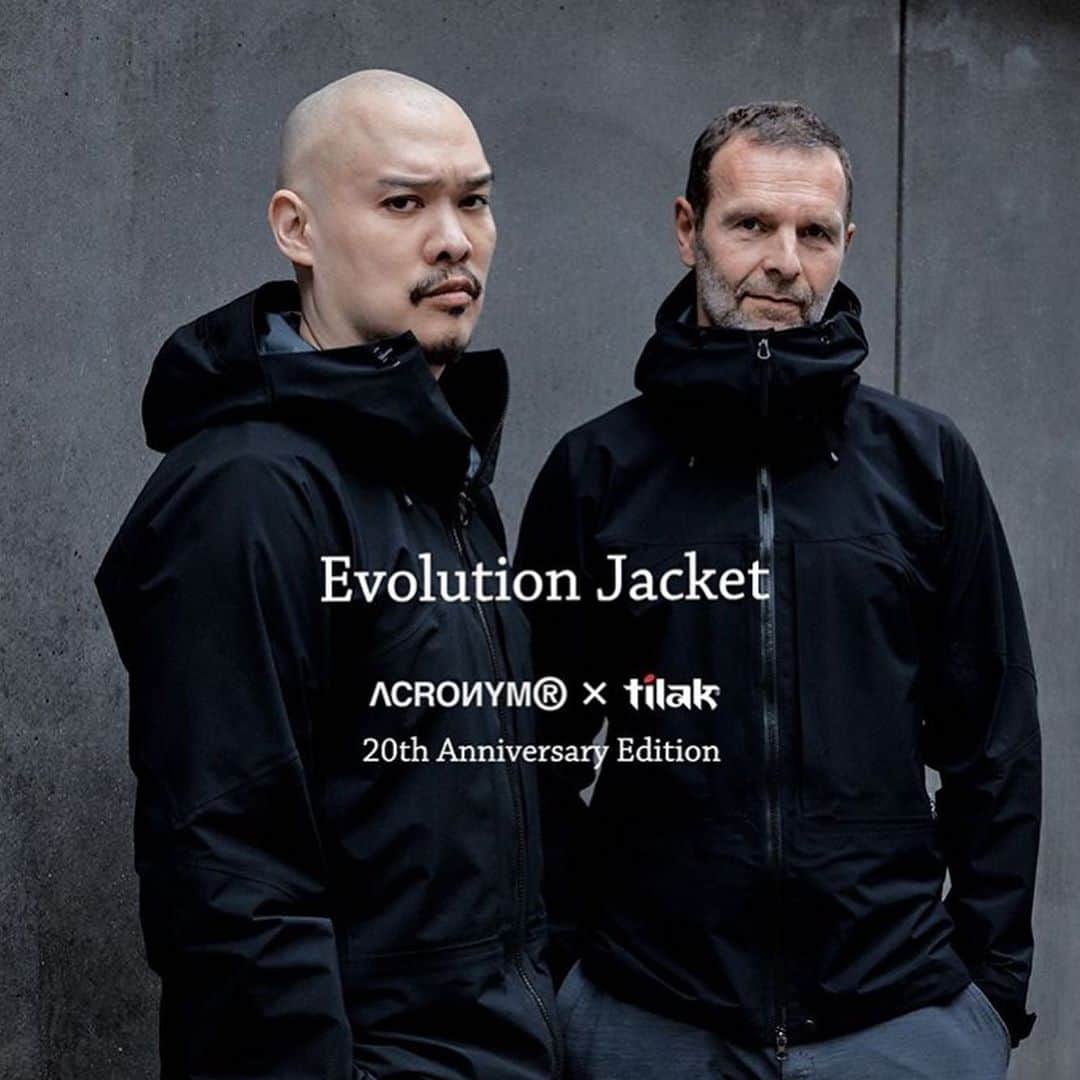 wonder_mountain_irieさんのインスタグラム写真 - (wonder_mountain_irieInstagram)「[本日リリース！] Tilak × ACRONYM / ティラック × アクロニウム "The 20th Anniversary Evolution Jacket" ¥154,000- _ こちらの商品は世界限定生産200枚、10月30日世界同時発売となります。 _ 〈online store / @digital_mountain〉 https://www.digital-mountain.net/shopbrand/000000012507/ _ 【オンラインストア#DigitalMountain へのご注文】 *24時間受付 *15時までのご注文で即日発送 *1万円以上ご購入で、送料無料 tel：084-973-8204 _ We can send your order overseas. Accepted payment method is by PayPal or credit card only. (AMEX is not accepted)  Ordering procedure details can be found here. >>http://www.digital-mountain.net/html/page56.html  _  @goretexstudio  @erlsn.acr  @tilak_clothes @tilak_jpn_official #goretexstudio  #acrnm  #tilakcz #tilak  #ティラック #アクロニウム  Fastening solutions provided by @ykk_functional#ykkeuropeProduced by @beinghunted_2001Photos by @urbanentdecker_Video by @fr1tz  _ 本店：#WonderMountain  blog>> http://wm.digital-mountain.info _ 〒720-0044  広島県福山市笠岡町4-18  JR 「#福山駅」より徒歩10分 #ワンダーマウンテン #japan #hiroshima #福山 #福山市 #尾道 #倉敷 #鞆の浦 近く _ 系列店：@hacbywondermountain _」10月30日 10時46分 - wonder_mountain_