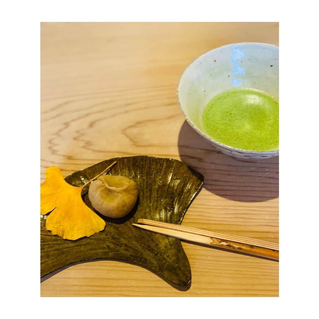 勝恵子さんのインスタグラム写真 - (勝恵子Instagram)「和栗の美味しい季節です。 友人は、ランチにセンスのよいお着物でやってきます。素敵☆  #くり  #和栗」10月30日 20時27分 - keiko.katsu