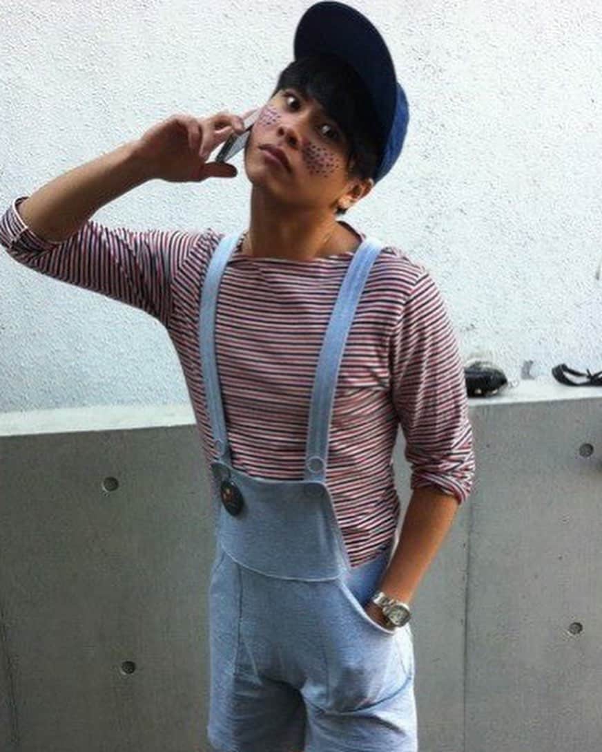 稲木ジョージさんのインスタグラム写真 - (稲木ジョージInstagram)「Which Halloween costume do you like? 🎃  Muscle beach, thicc Astro boy, Chucky, Kick Ass, Anna Wintour, Nicki Minaj’s backup dancer or gigolo? ツイッターの #地味ハロウィン があとから効いてくる🙈🤣　ハッピーハロウィン！」10月30日 20時45分 - georgerootnyc