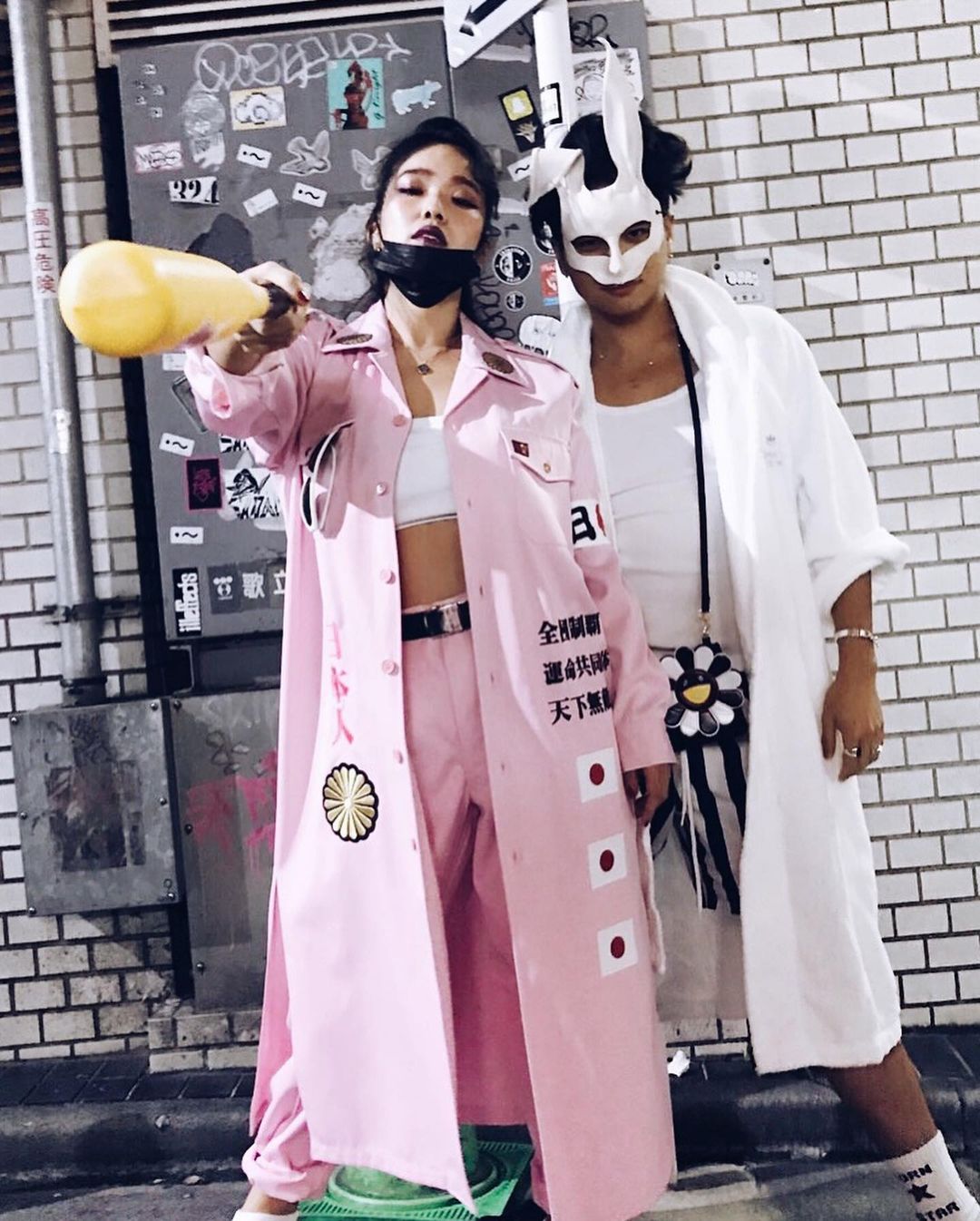 稲木ジョージさんのインスタグラム写真 - (稲木ジョージInstagram)「Which Halloween costume do you like? 🎃  Muscle beach, thicc Astro boy, Chucky, Kick Ass, Anna Wintour, Nicki Minaj’s backup dancer or gigolo? ツイッターの #地味ハロウィン があとから効いてくる🙈🤣　ハッピーハロウィン！」10月30日 20時45分 - georgerootnyc