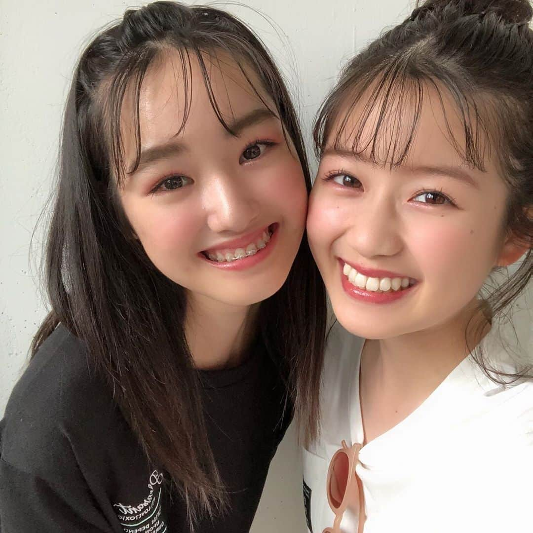 河村果歩さんのインスタグラム写真 - (河村果歩Instagram)「🌈🍒  セナちゃんと💛  背が高くてスタイルのいいセナちゃん…💘いいなぁ💘 少しでいいので身長分けて下さい🥺😂  身長伸ばせるように頑張ります🔥‼️  #組橋星奈 ちゃん #河村果歩 #ニコラ #ニコモ #オフショ」10月30日 21時12分 - kawamura_kaho_official