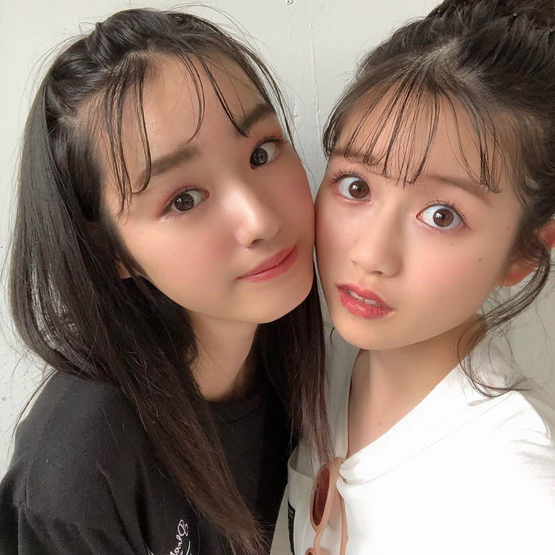 河村果歩さんのインスタグラム写真 - (河村果歩Instagram)「🌈🍒  セナちゃんと💛  背が高くてスタイルのいいセナちゃん…💘いいなぁ💘 少しでいいので身長分けて下さい🥺😂  身長伸ばせるように頑張ります🔥‼️  #組橋星奈 ちゃん #河村果歩 #ニコラ #ニコモ #オフショ」10月30日 21時12分 - kawamura_kaho_official