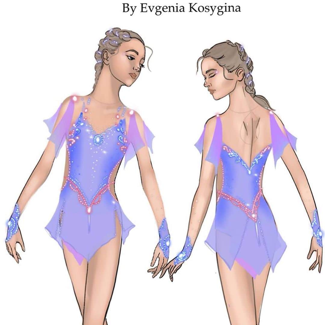 のインスタグラム：「Половецкие пляски🕺🏻✨  Прекрасная работа прекрасного мастера @nataliyagladova 💜✨💜」