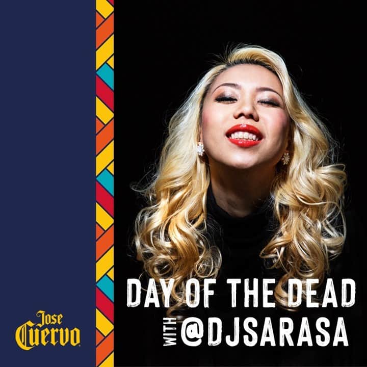 Jose Cuervo Japanさんのインスタグラム写真 - (Jose Cuervo JapanInstagram)「今夜20時〜21時は、SARASAさん (@djsarasa) とのコラボによるJose Cuervoのインスタグラムライブストリームング「死者の日」スペシャルDJセットで盛り上がろう！⁠ ⁠ @djsarasa がどんな姿で登場するかもご注目。金曜日の夜は、#クエルボで乾杯 ！⁠ . ⁠ . ⁠ . ⁠ . ⁠ . ⁠ #クエルボ #死者の日 #メキシコ #メキシコ旅行 #メキシコ文化 #お酒 #テキーラ #死者の日メイク #カトリーナメイク #ライブストリーミング」10月30日 17時01分 - josecuervojp