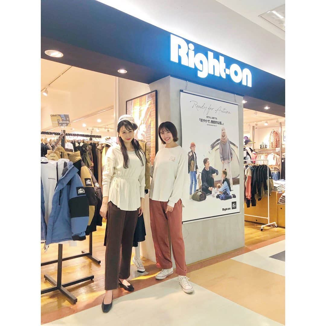 彩香さんのインスタグラム写真 - (彩香Instagram)「＊ #イオンモール下田店 @righton_pr 💙 スタッフのみなさんも本当に温かいし、青森県では下田店にしかない！というようなレアなアイテムもあるので、みんなもイオンモール下田店のRight-onで一緒にファッションを楽しましょ〜♪ ＊ ＊ ＊ #イオンモール下田 #イオンモール #25周年 #祝25周年 #記念 #righton #ringomusume #コラボ企画」10月30日 17時17分 - saika_ringomusume