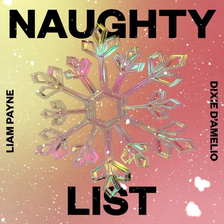 リアム・ペインのインスタグラム：「#NaughtyList featuring @dixiedamelio is OUT NOW!  It feels good to share new music with you after so long, especially something so fun after the crazy year we’ve all had! Link in my story」