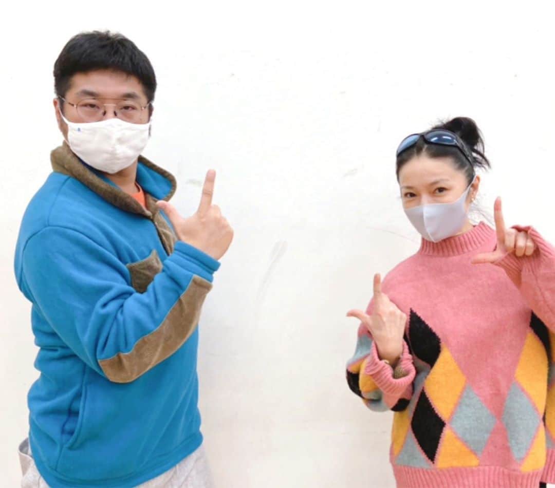 松尾諭のインスタグラム：「「オリエント急行殺人事件」絶賛稽古中。  ルパンの娘では全く会えないマルシアさんにこの場を借りて… 『お母さん！和馬くん昇進おめでとうございます㊗️💢』  #オリエント急行殺人事件  #シアターコクーン  #マルシア #ルパンの娘  #マルシアさん  #狛江署魂」