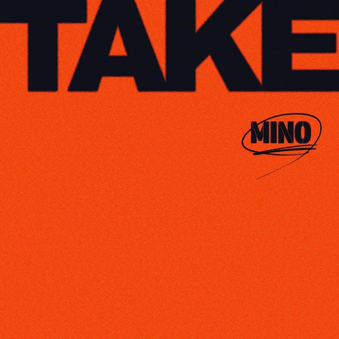 ソン・ミンホのインスタグラム：「MINO 2nd full album 'TAKE' OUT NOW 🔥🔥🔥 #MINO #TAKE #RUNAWAY」
